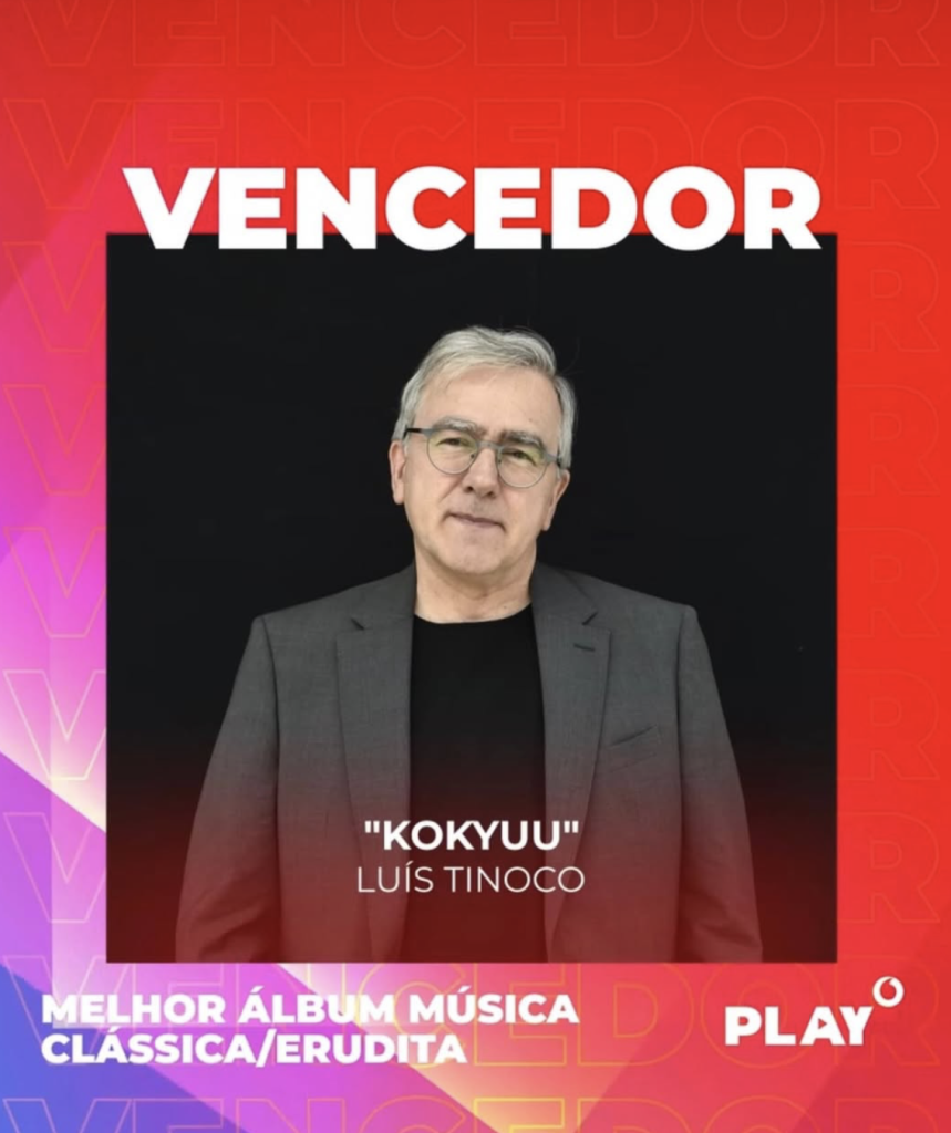 Luís Tinoco vence Prémio Play 2026
